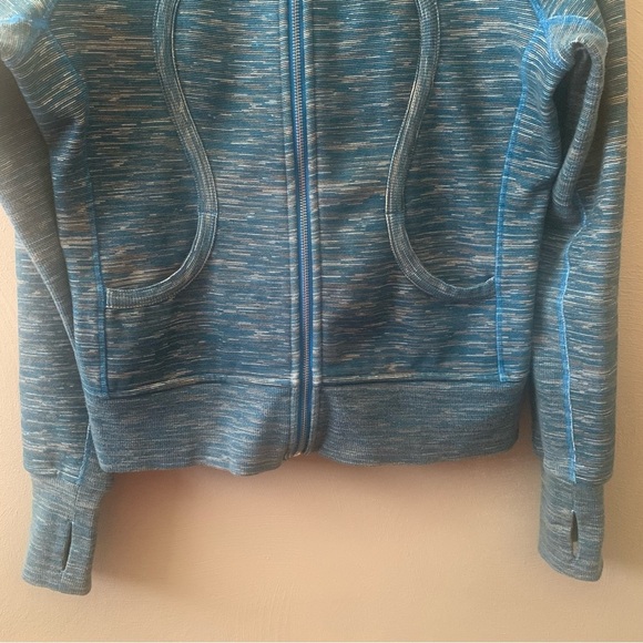 Lululemon Scuba Hoodie Stretch Wee Are From Space Blue Size 10 W4A62S - Picture 7 of 16
